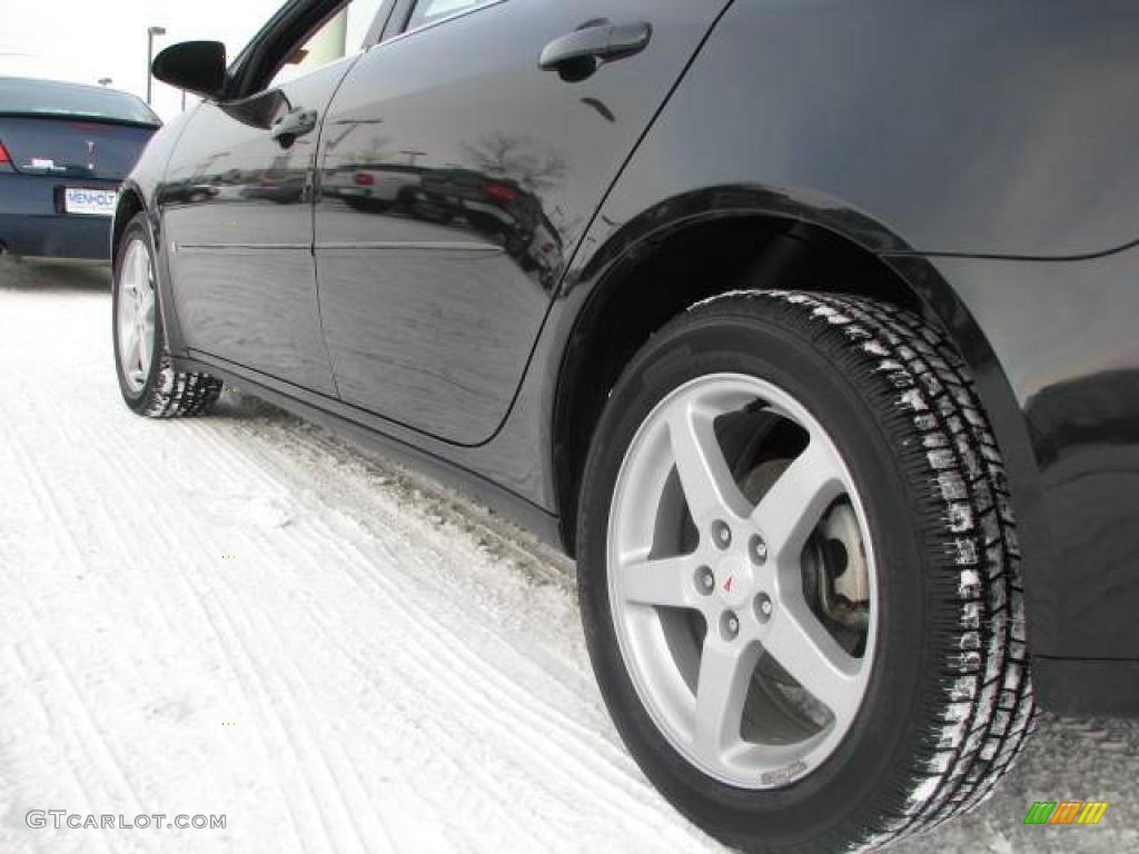 2009 G6 GT Sedan - Carbon Black Metallic / Ebony photo #8