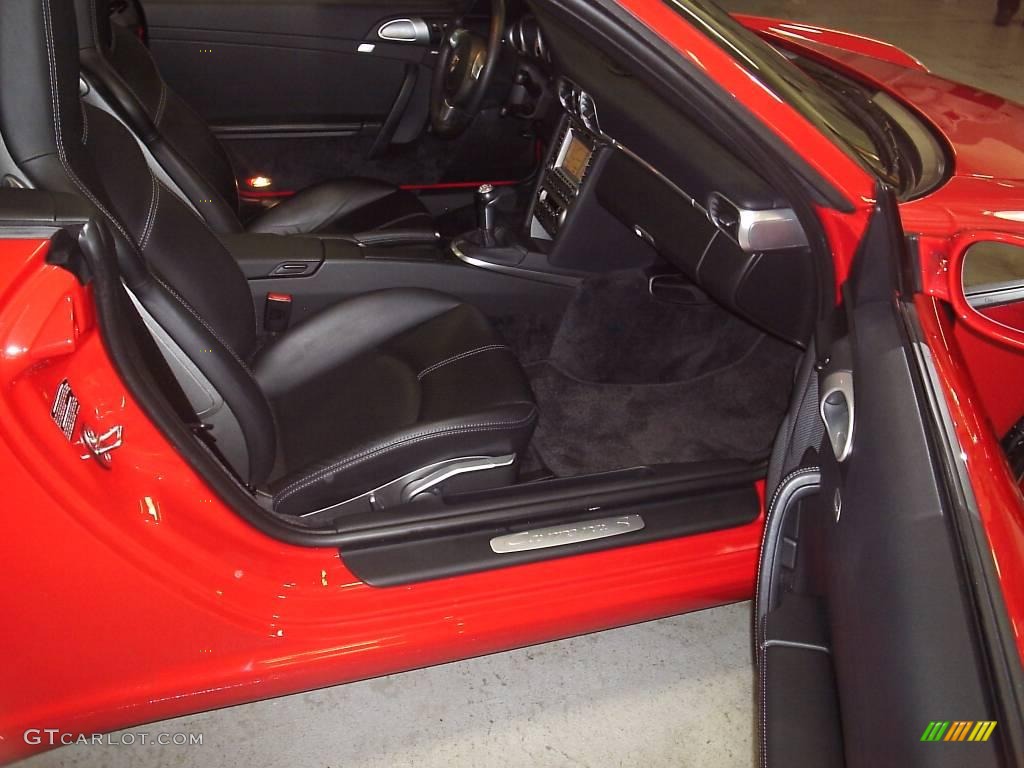 2007 911 Carrera S Cabriolet - Guards Red / Black photo #9