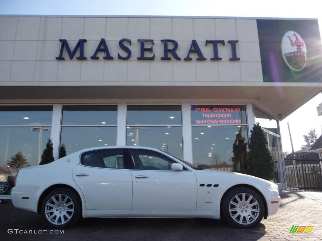 Eldorado White Maserati Quattroporte