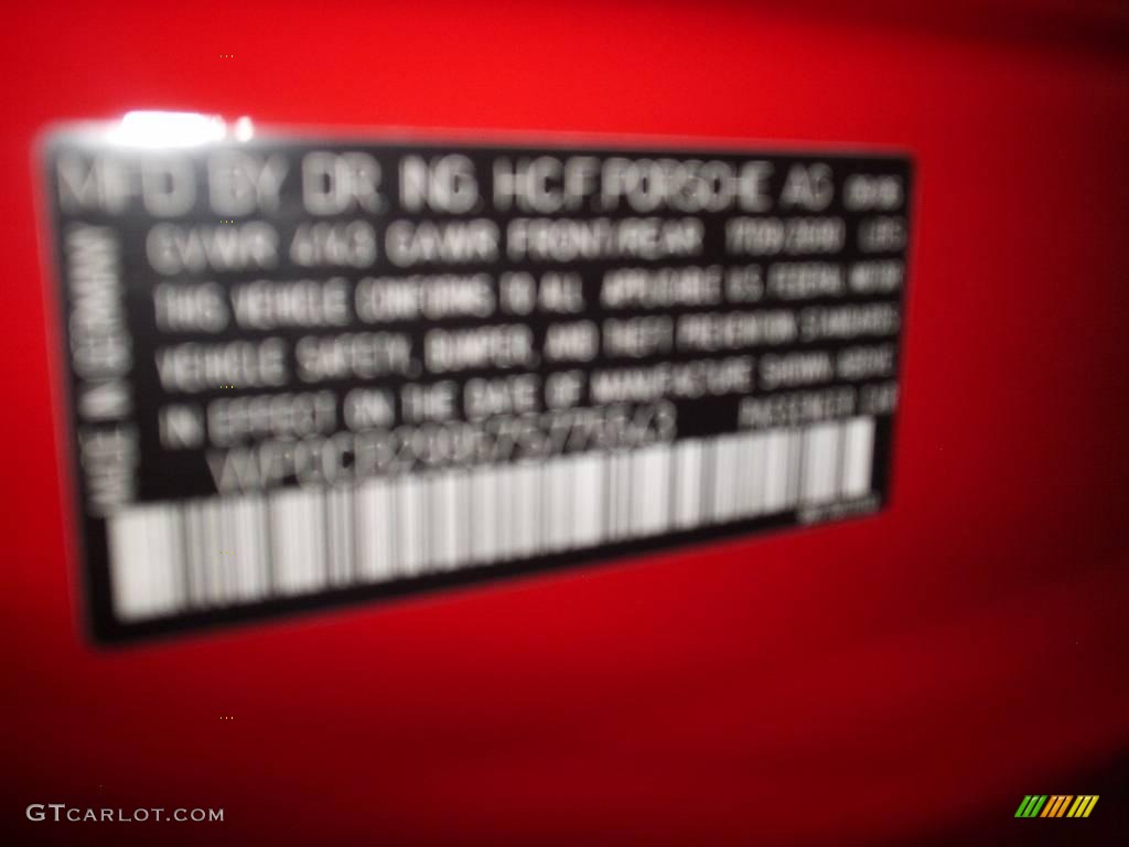 2007 911 Carrera S Cabriolet - Guards Red / Black photo #15