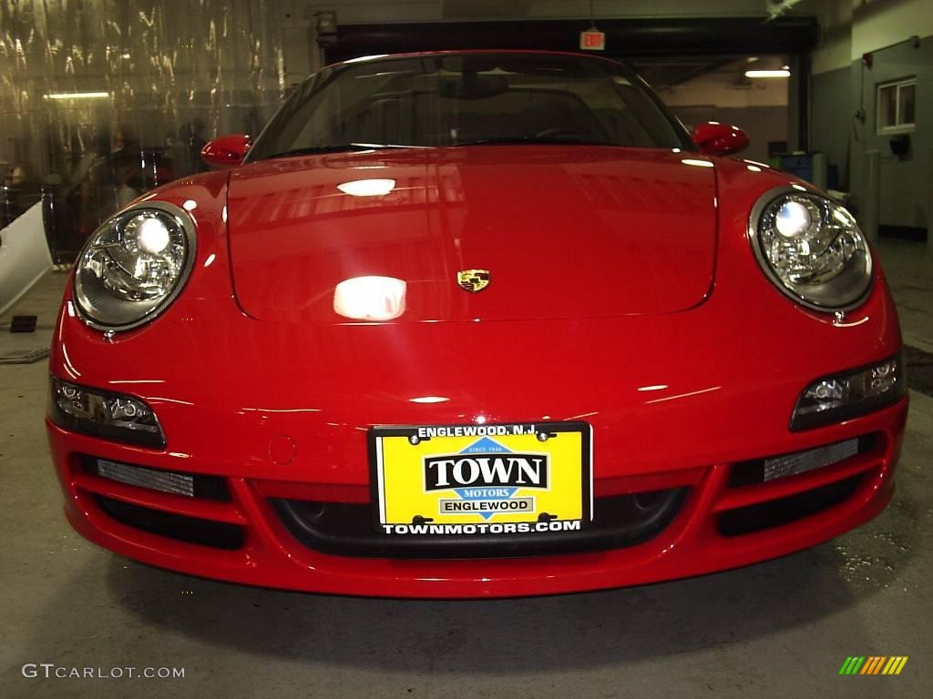 2007 911 Carrera S Cabriolet - Guards Red / Black photo #26