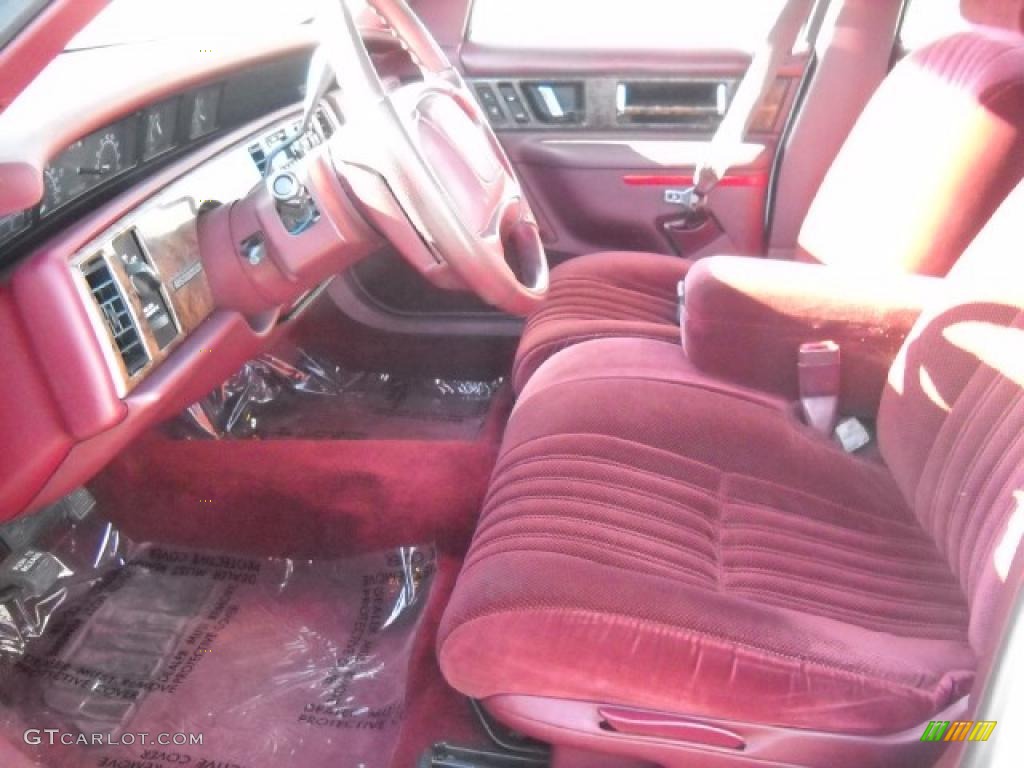 1994 Regal Custom Sedan - Bright White / Red photo #9