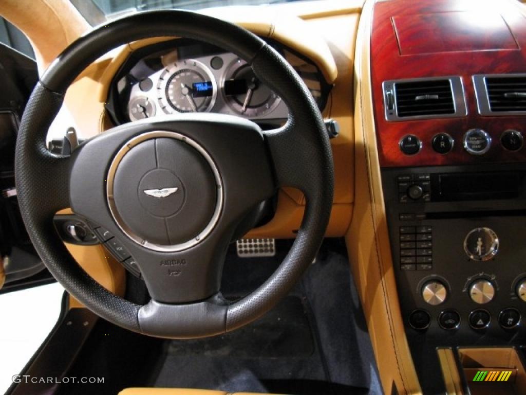 2008 V8 Vantage Coupe - Midnight Blue / Sahara Tan photo #8