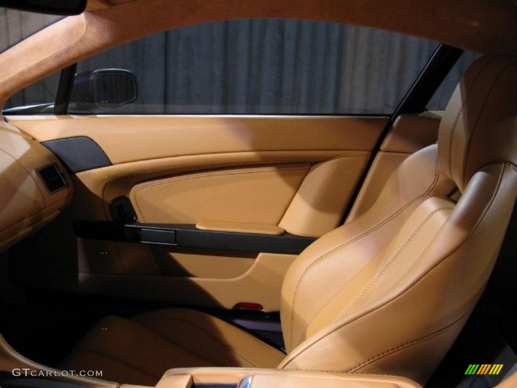 2008 V8 Vantage Coupe - Midnight Blue / Sahara Tan photo #11