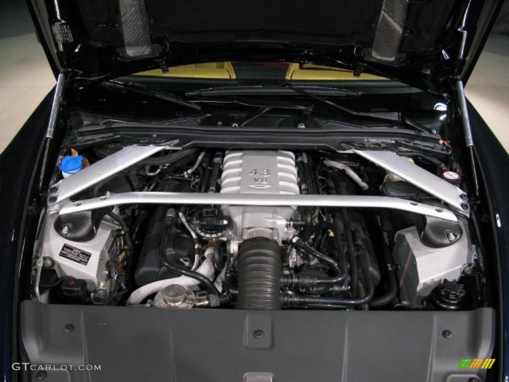 2008 V8 Vantage Coupe - Midnight Blue / Sahara Tan photo #16