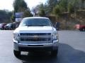 2010 Sheer Silver Metallic Chevrolet Silverado 2500HD LT Crew Cab 4x4  photo #17