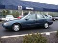 2002 Medium Blue Saturn L Series L100 Sedan  photo #2