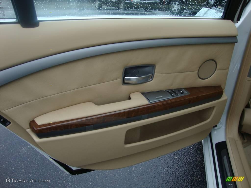 2006 7 Series 750Li Sedan - Alpine White / Dark Beige/Beige III photo #23