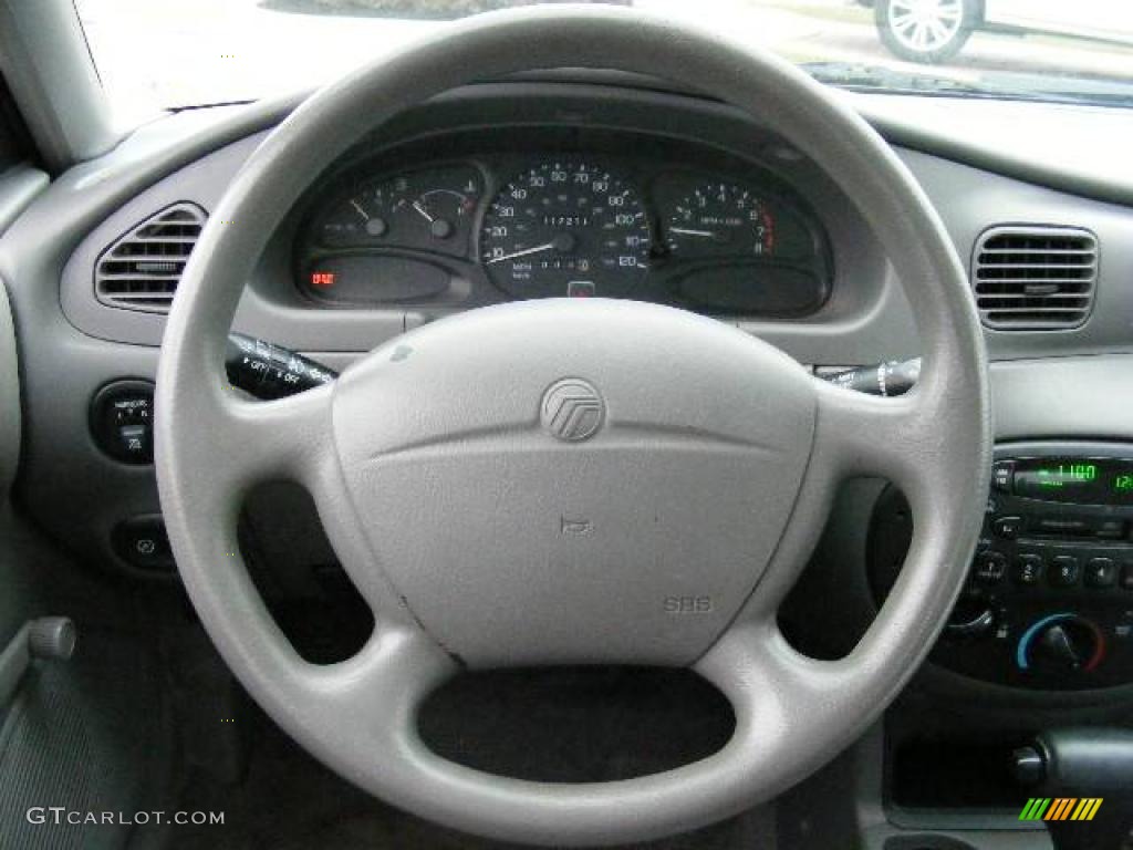 1998 Tracer LS Sedan - Medium Pewter Gray / Medium Flint Gray photo #16