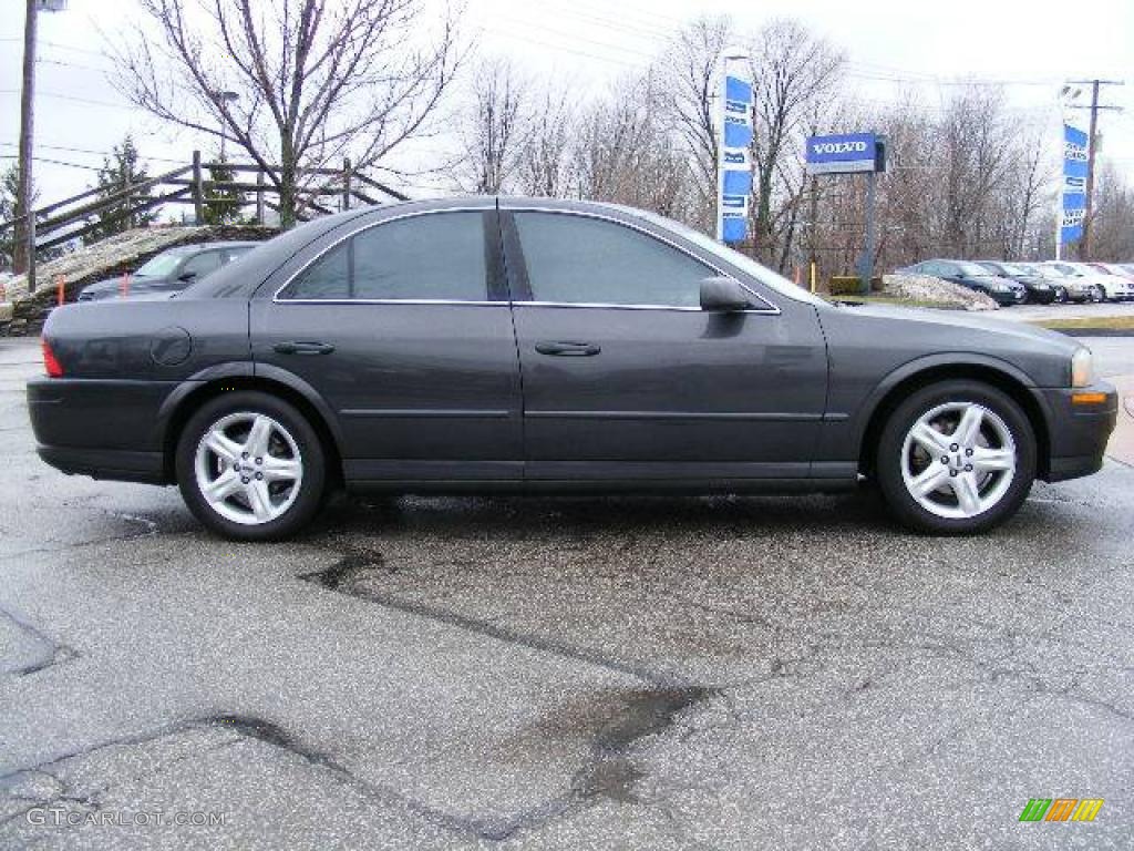 2002 LS V8 - Midnight Grey Metallic / Light Graphite photo #6