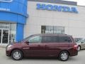 2007 Dark Cherry Pearl Honda Odyssey EX-L  photo #3