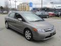 2008 Galaxy Gray Metallic Honda Civic LX Sedan  photo #7