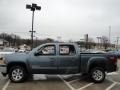 Stealth Gray Metallic - Sierra 1500 SLT Crew Cab 4x4 Photo No. 39