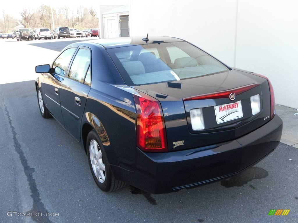 2007 CTS Sedan - Blue Chip / Light Gray/Ebony photo #2