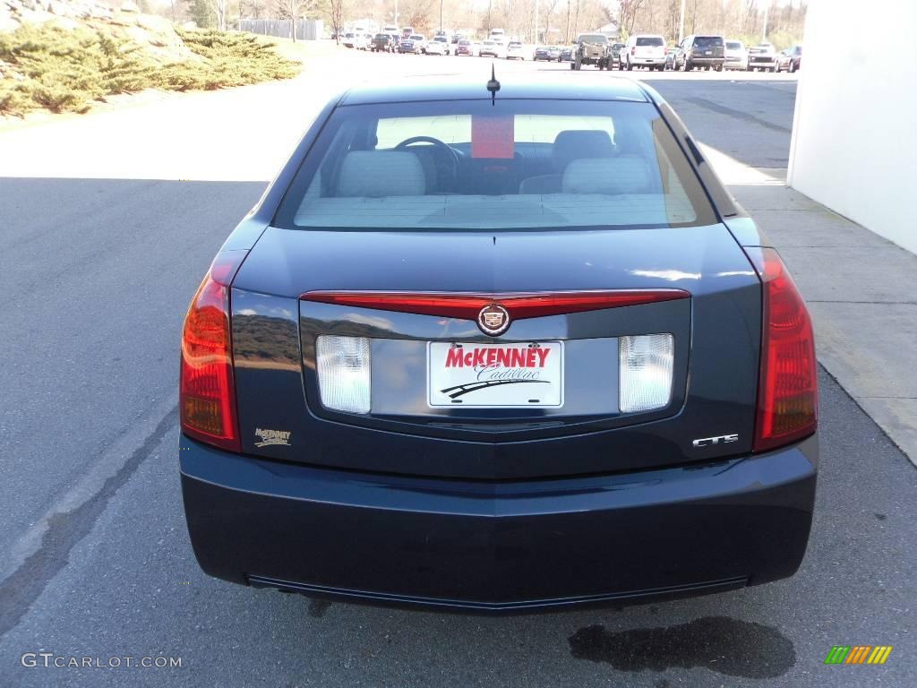 2007 CTS Sedan - Blue Chip / Light Gray/Ebony photo #3