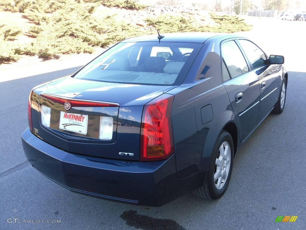2007 CTS Sedan - Blue Chip / Light Gray/Ebony photo #4