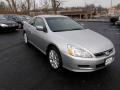 2007 Alabaster Silver Metallic Honda Accord LX Coupe  photo #6