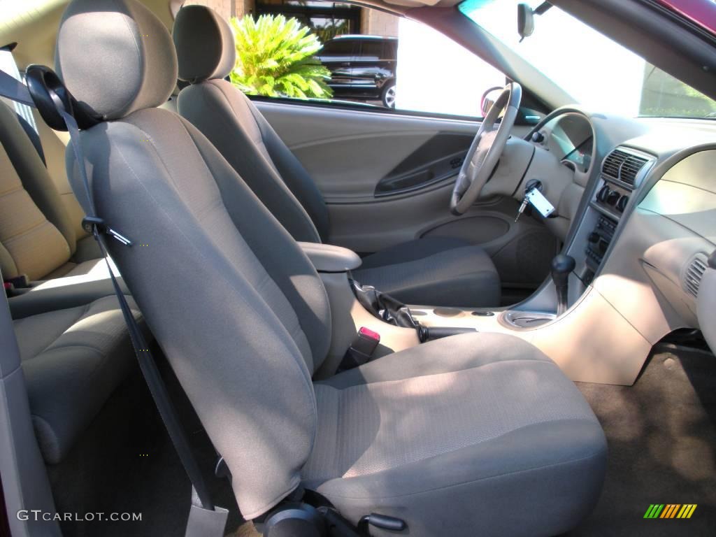 2004 Ford Mustang V6 Coupe Front Seat Photo #25167636