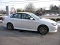 Satin White Pearl - Impreza WRX Sedan Photo No. 4