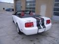 2005 Performance White Ford Mustang V6 Premium Convertible  photo #27