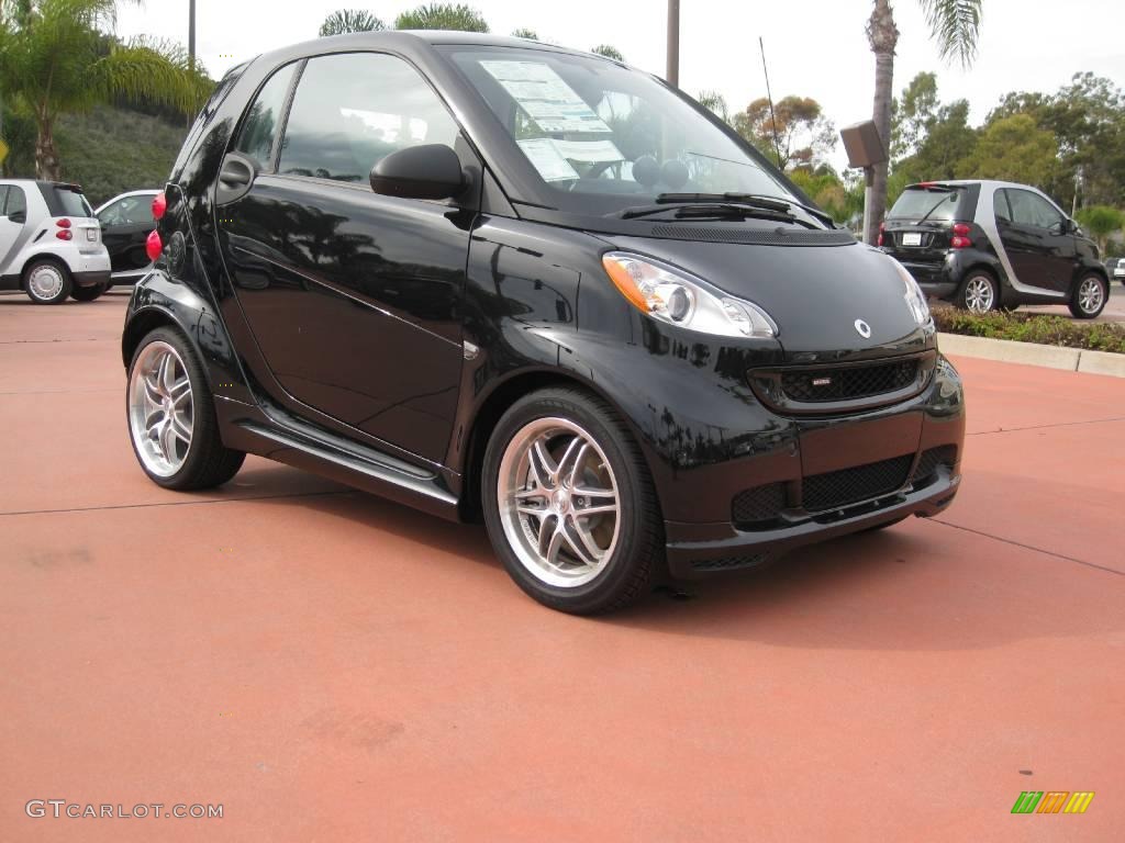 Deep Black 2009 Smart fortwo passion coupe Exterior Photo #25170456