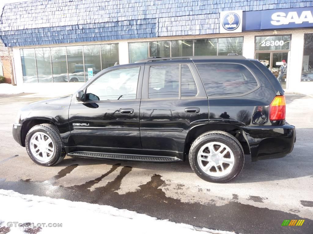 2007 Envoy Denali 4x4 - Onyx Black / Ebony photo #8