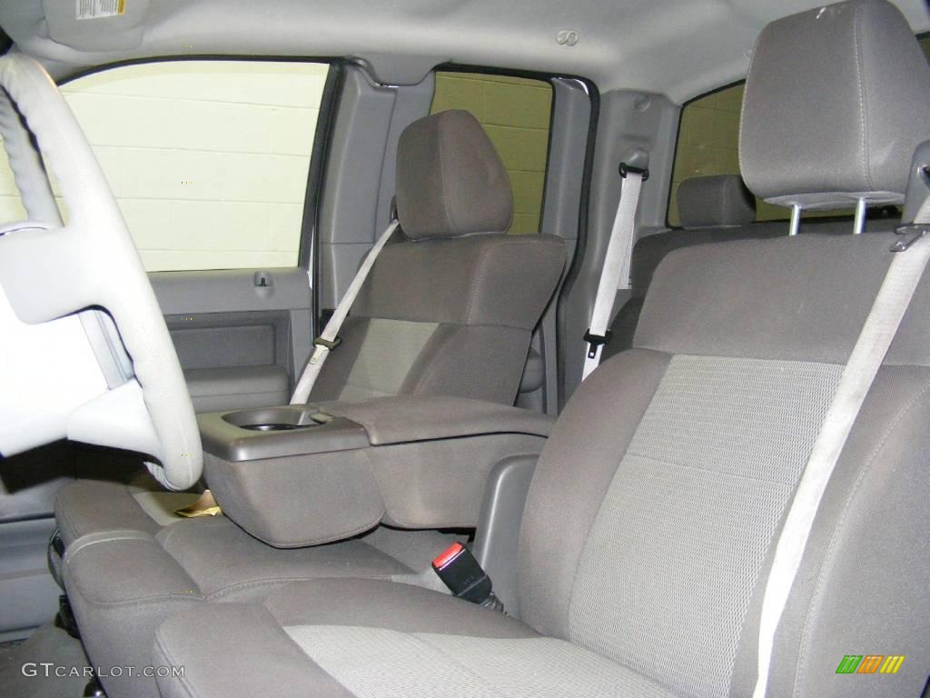 2006 F150 XLT SuperCab 4x4 - Oxford White / Medium/Dark Flint photo #13