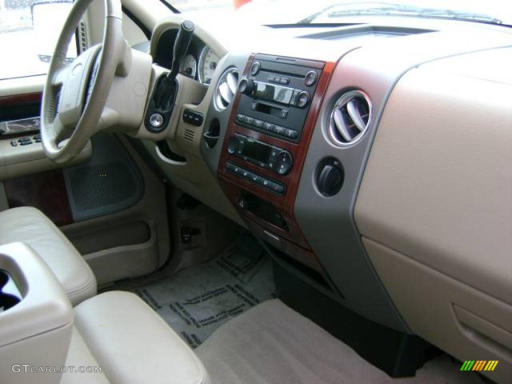 2006 F150 Lariat SuperCrew - Dark Toreador Red Metallic / Medium/Dark Flint photo #8