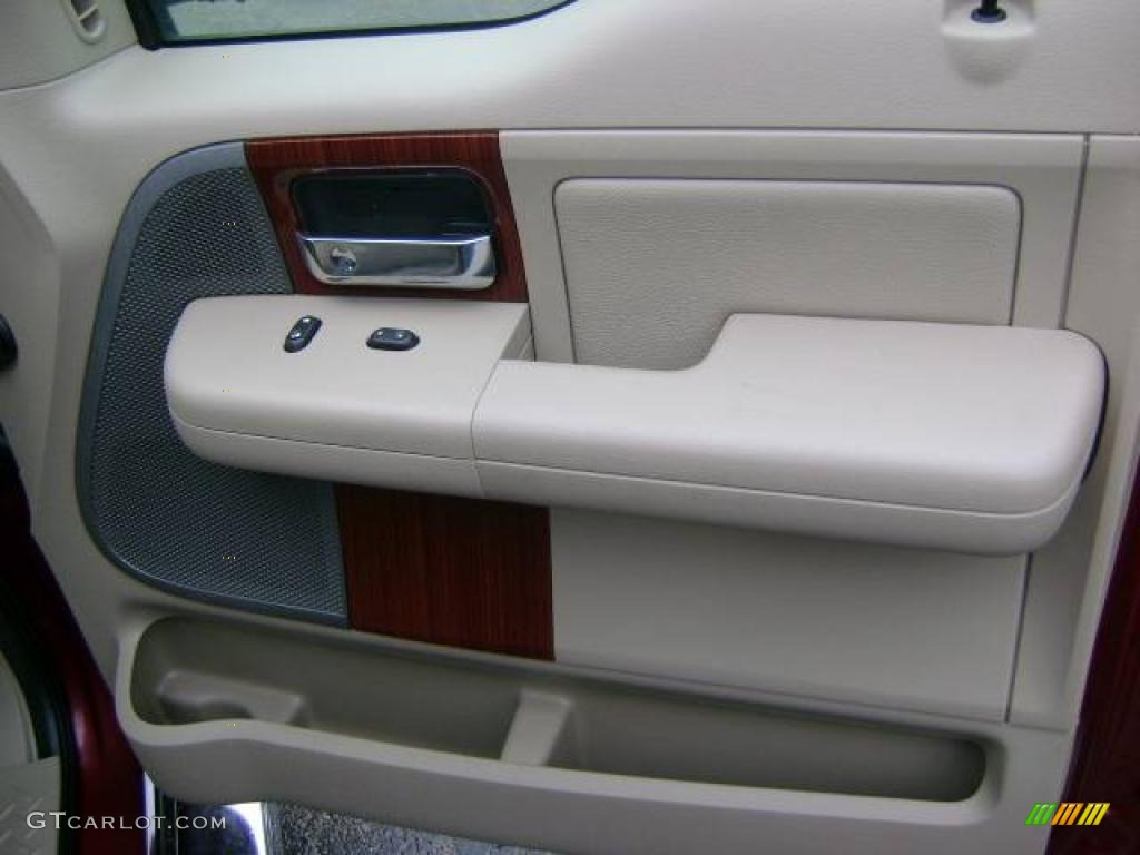 2006 F150 Lariat SuperCrew - Dark Toreador Red Metallic / Medium/Dark Flint photo #10