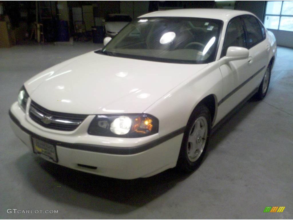 2005 Impala  - White / Neutral Beige photo #5