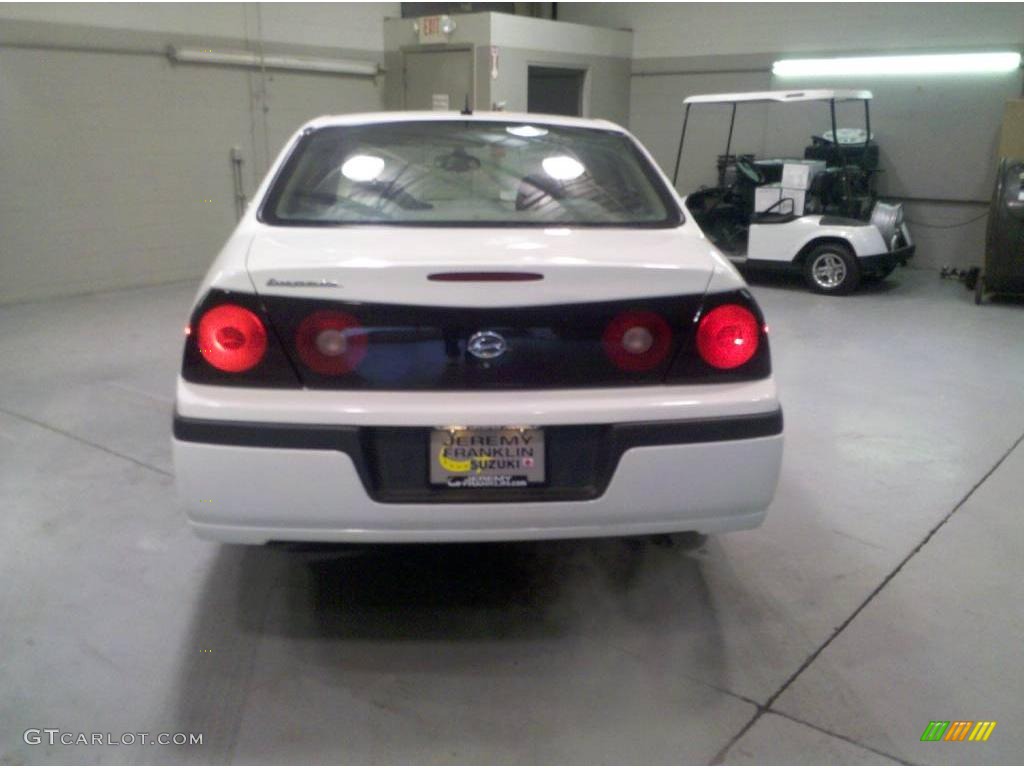 2005 Impala  - White / Neutral Beige photo #7