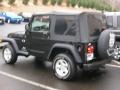 2004 Black Jeep Wrangler X 4x4  photo #3