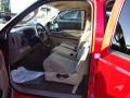 2003 Red Ford F350 Super Duty XLT Crew Cab  photo #6