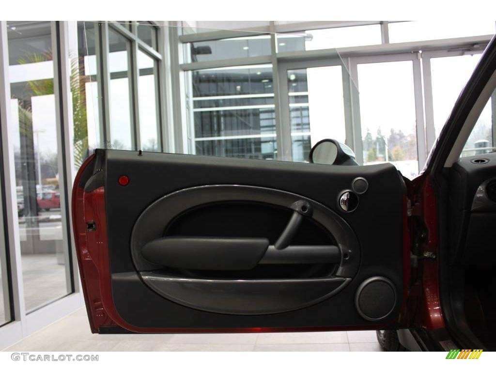 2006 Cooper Hardtop - Chili Red / Black/Panther Black photo #7