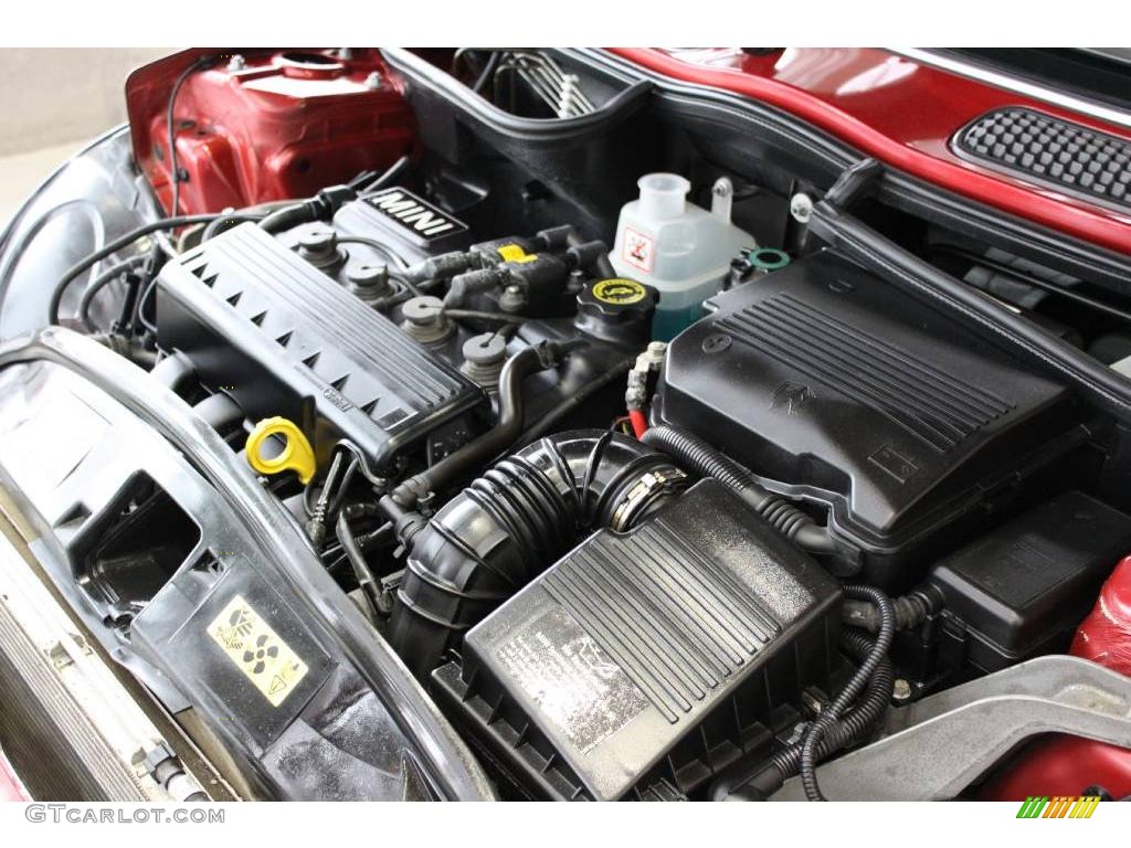 2006 Cooper Hardtop - Chili Red / Black/Panther Black photo #19