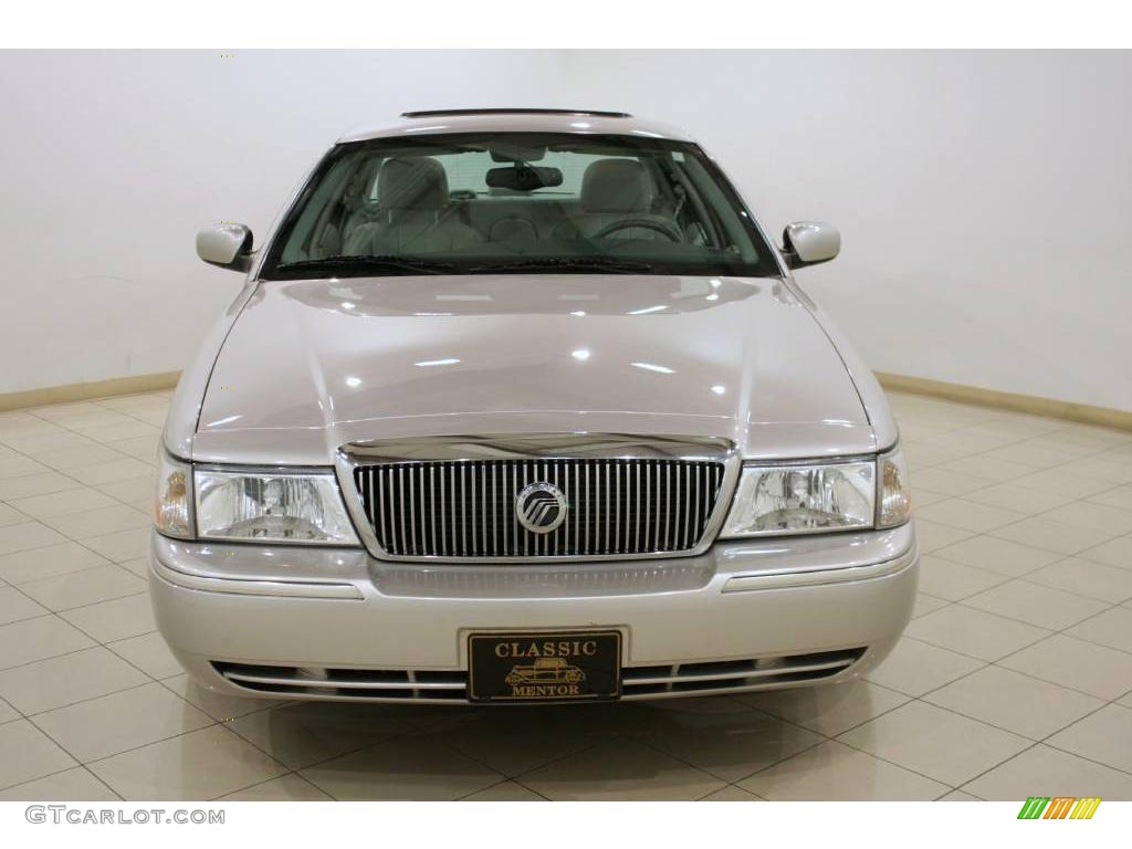 2004 Grand Marquis LS - Silver Birch Metallic / Light Flint photo #2