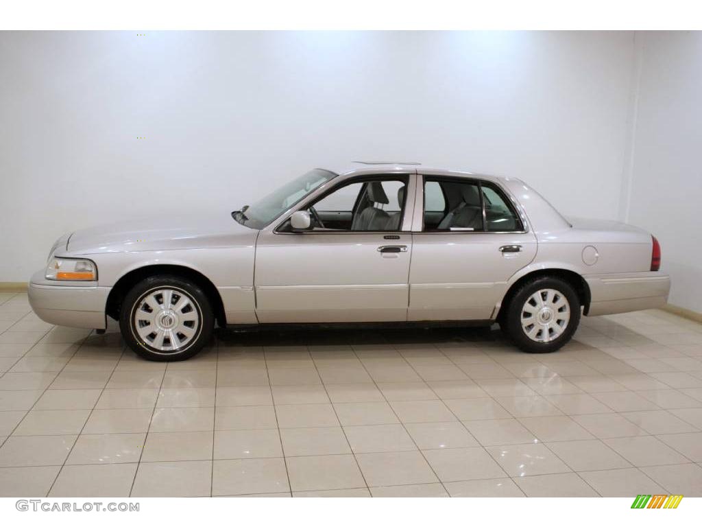 2004 Grand Marquis LS - Silver Birch Metallic / Light Flint photo #4