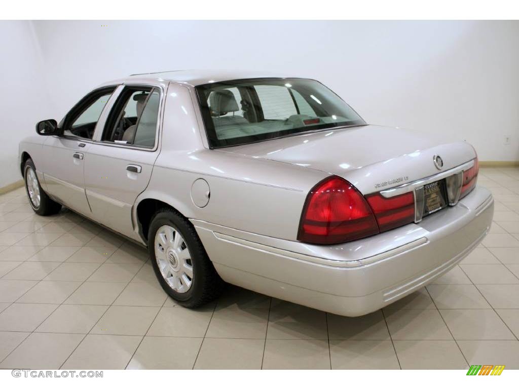 2004 Grand Marquis LS - Silver Birch Metallic / Light Flint photo #5