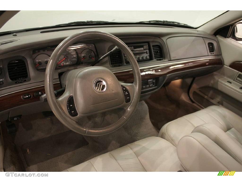 2004 Grand Marquis LS - Silver Birch Metallic / Light Flint photo #13