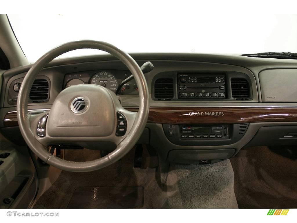 2004 Grand Marquis LS - Silver Birch Metallic / Light Flint photo #21