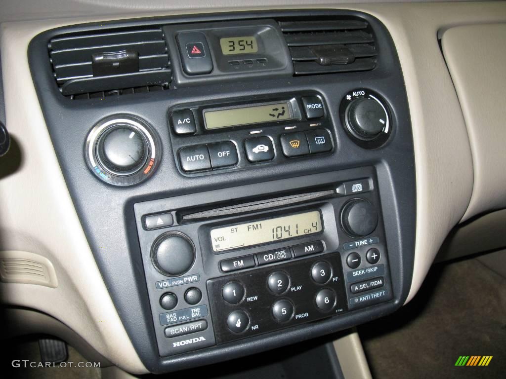 1999 Accord EX V6 Coupe - Dark Emerald Pearl / Ivory photo #18