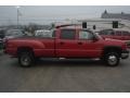 2006 Victory Red Chevrolet Silverado 3500 LT Crew Cab 4x4 Dually  photo #2