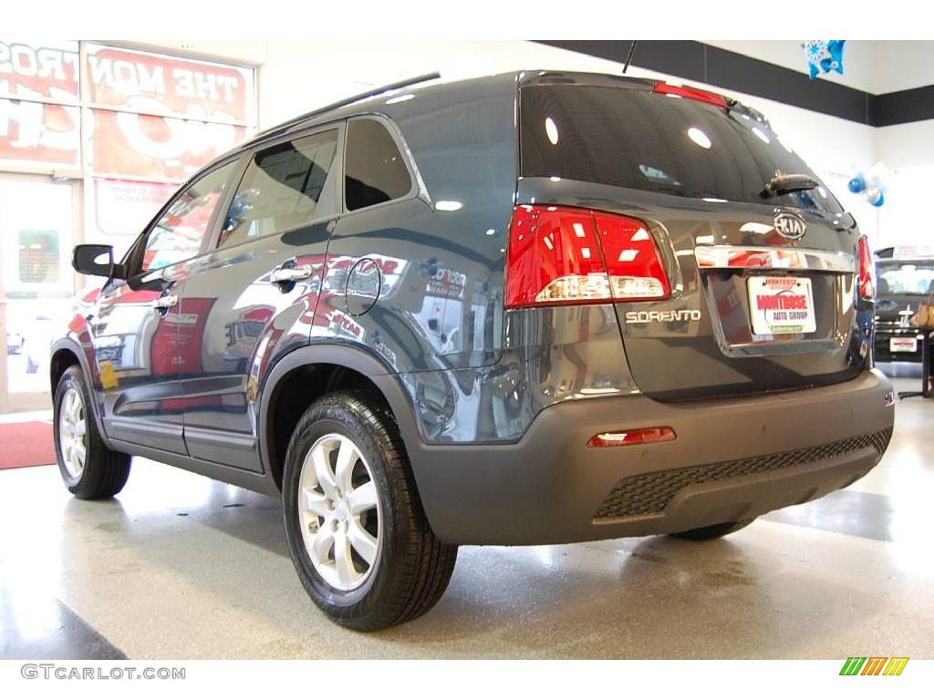 2011 Sorento LX - Pacific Blue / Gray photo #4