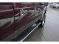 2004 Dark Toreador Red Metallic Ford F350 Super Duty Lariat Crew Cab 4x4  photo #14