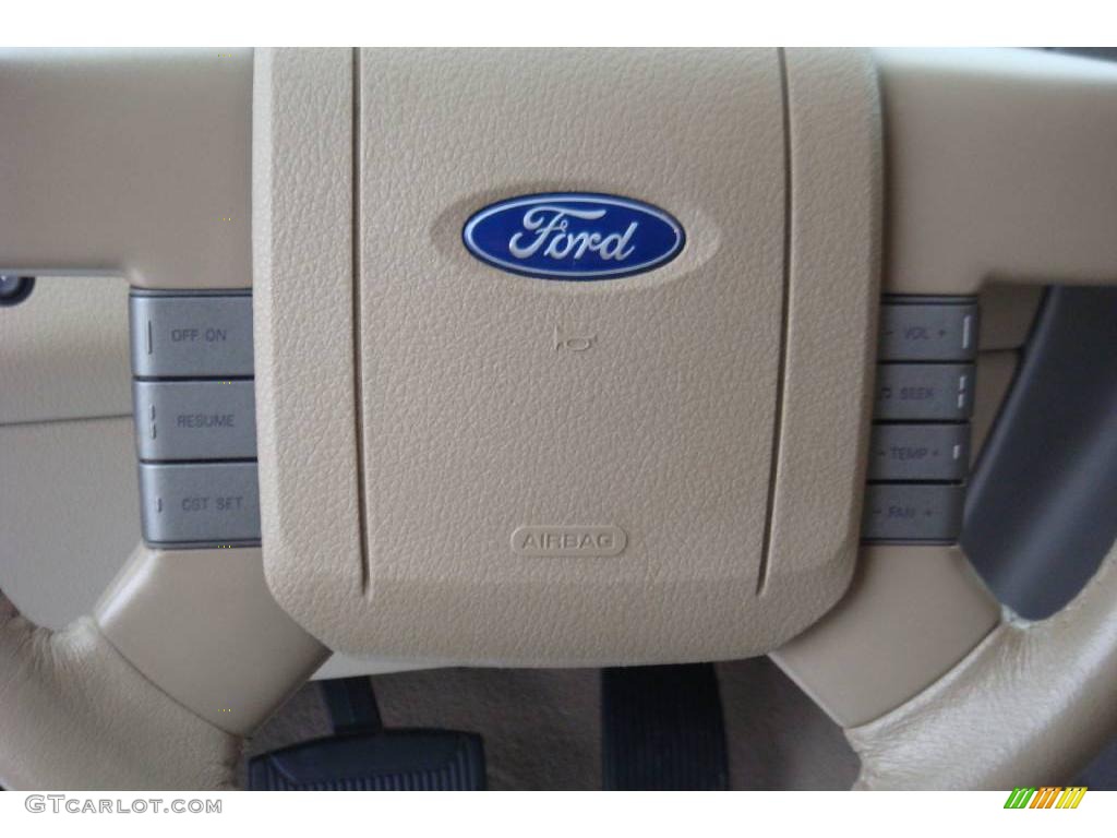2006 F150 Lariat SuperCrew 4x4 - Oxford White / Castano Brown Leather photo #20