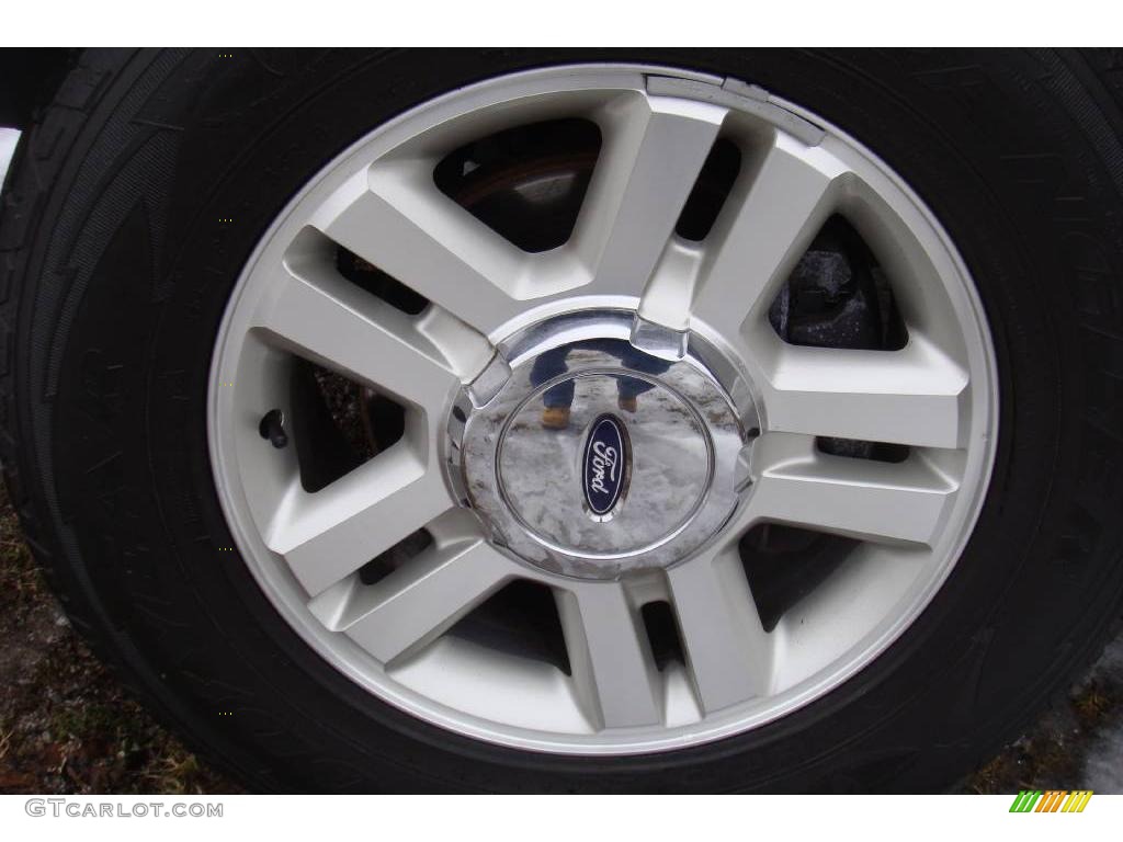 2006 F150 Lariat SuperCrew 4x4 - Oxford White / Castano Brown Leather photo #29