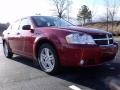 2010 Inferno Red Crystal Pearl Dodge Avenger R/T  photo #4