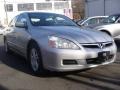 2007 Alabaster Silver Metallic Honda Accord EX Sedan  photo #3