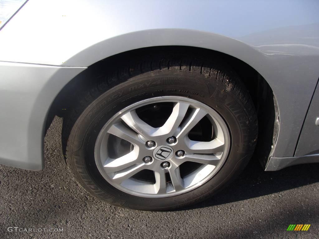 2007 Accord EX Sedan - Alabaster Silver Metallic / Black photo #8