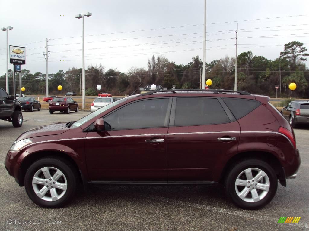 2006 Murano S - Merlot Pearl / Cafe Latte photo #2